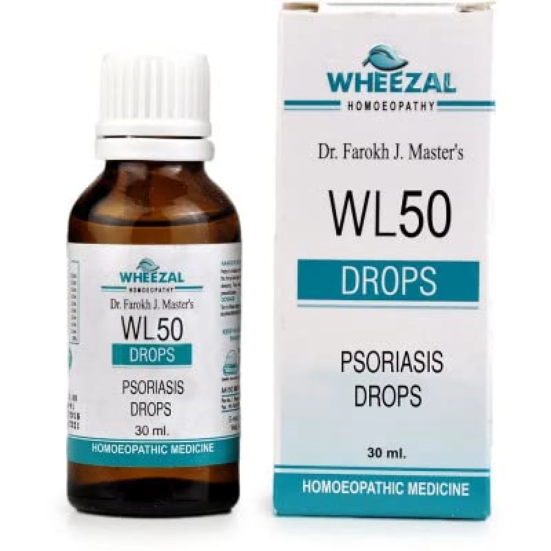 Wheezal WL50 Psoriasis Drop, 30 ml-1.webp